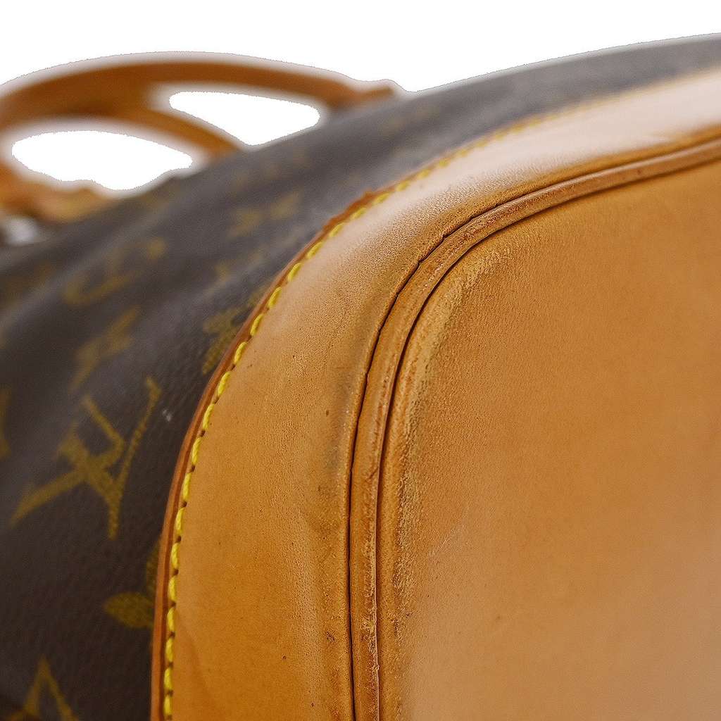 Louis Vuitton Alma Handbag Brown Canvas Good condition - Box View