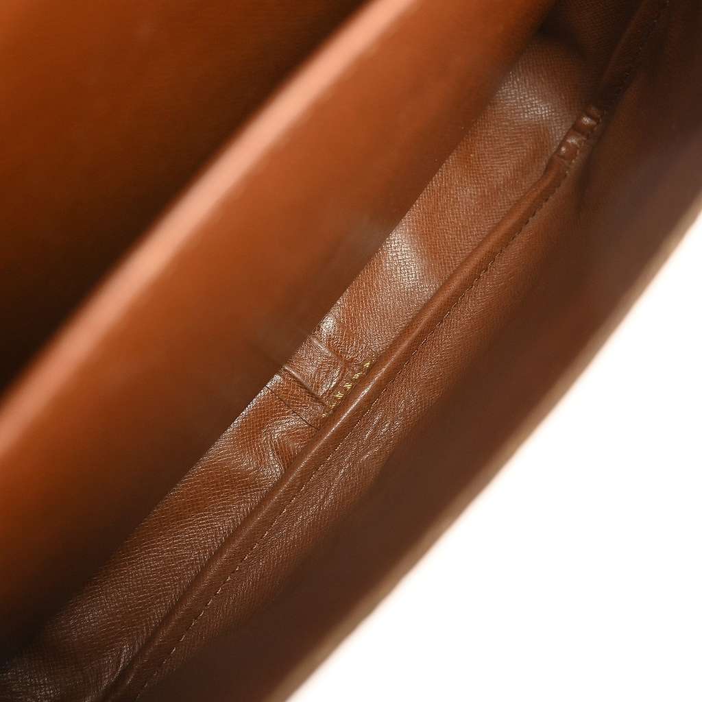 Louis Vuitton Cartouchiere Handbag Brown Canvas Fair condition - Inside View