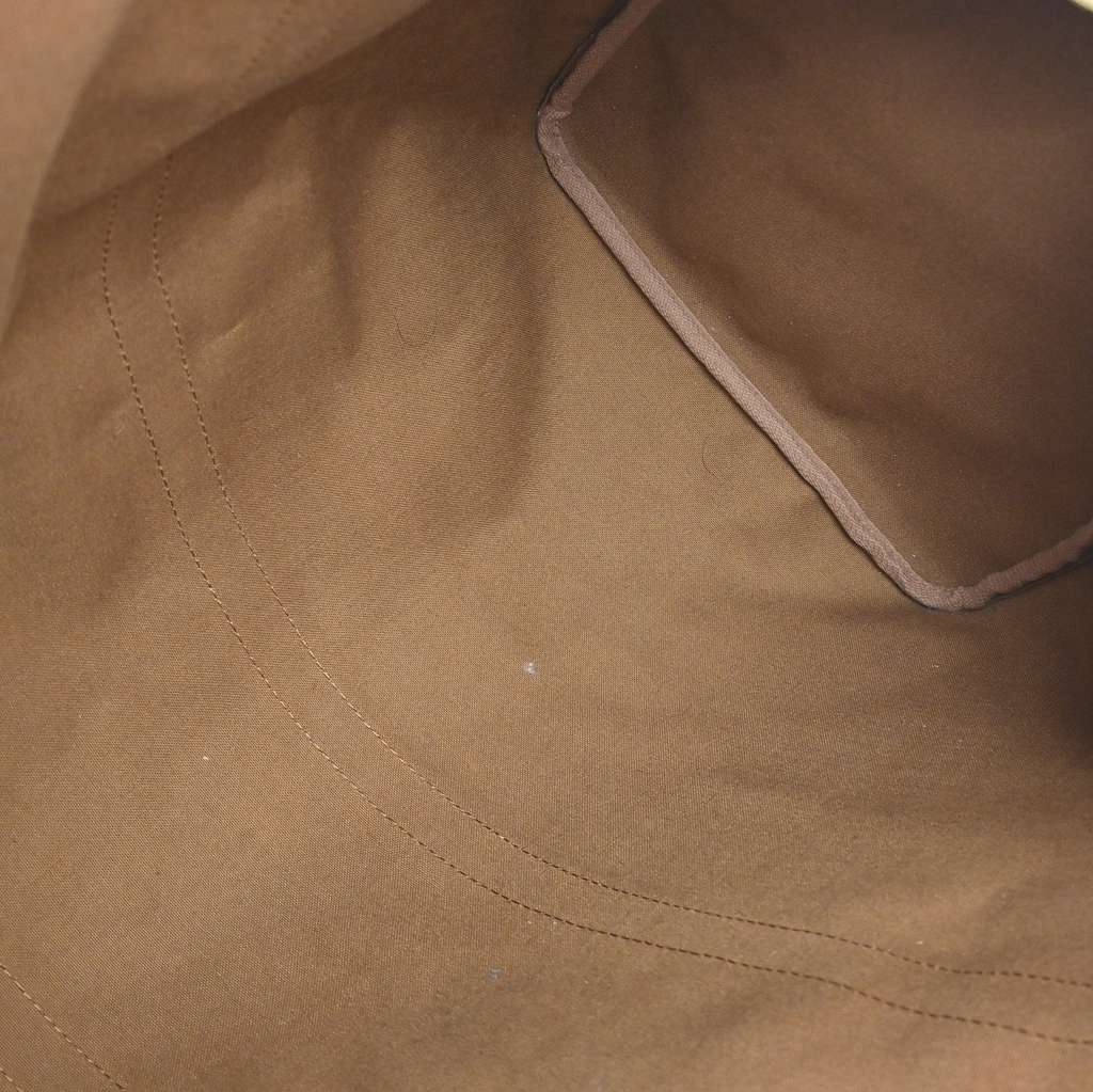 Louis Vuitton Keepall Bag Brown Canvas Fair condition - Inside View