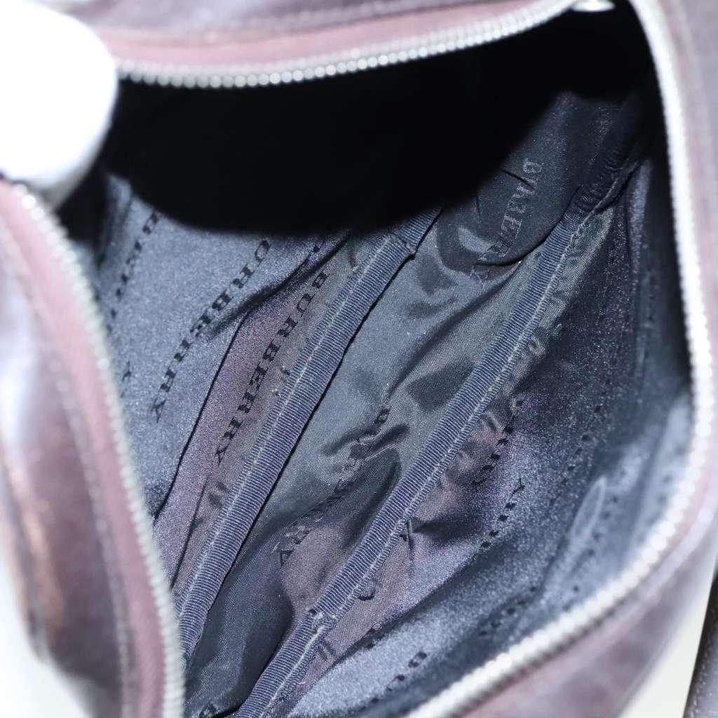 Burberry Nova check Shoulder bag Beige Canvas Fair condition - Box View