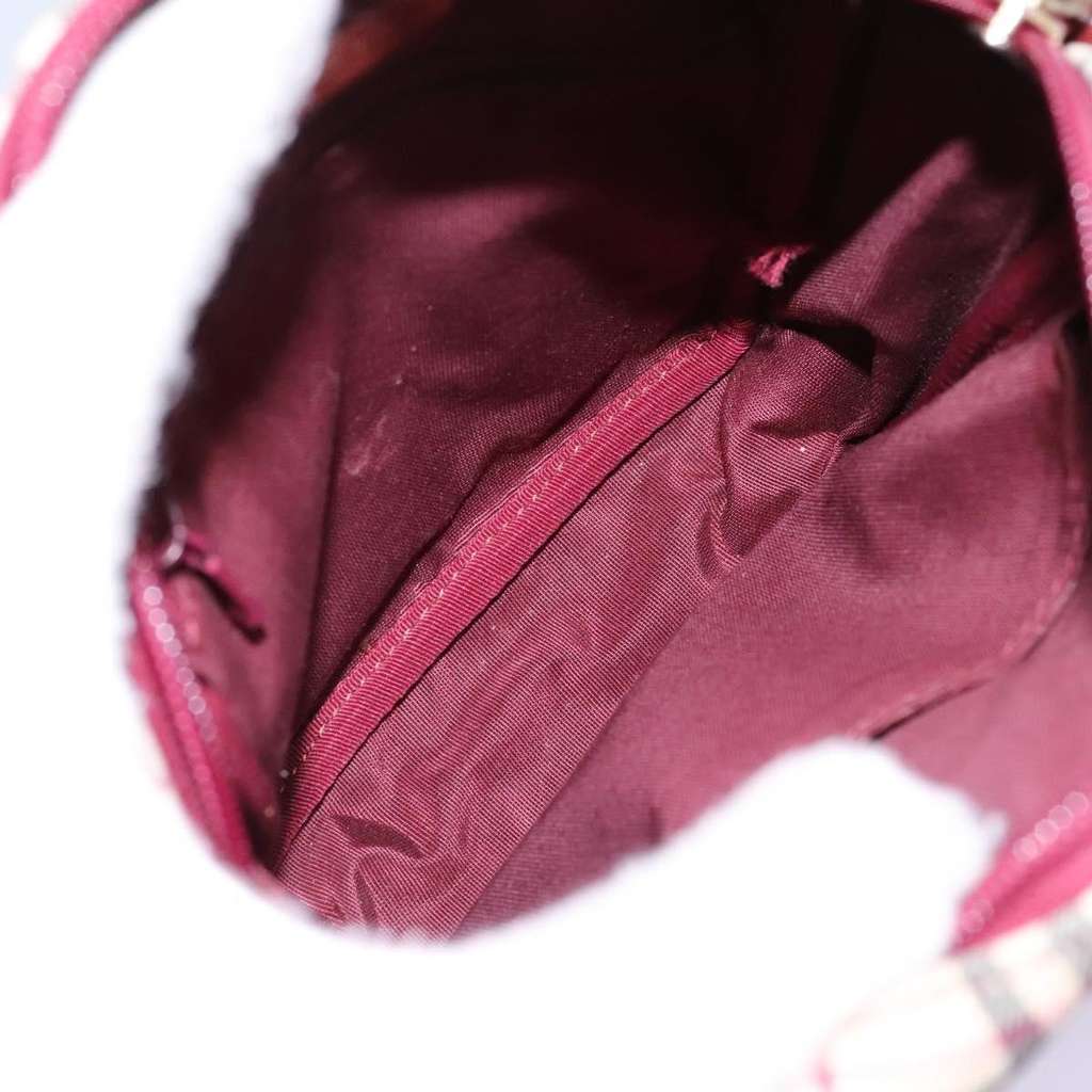 Burberry Nova check Shoulder bag Beige Canvas Good condition - Box View