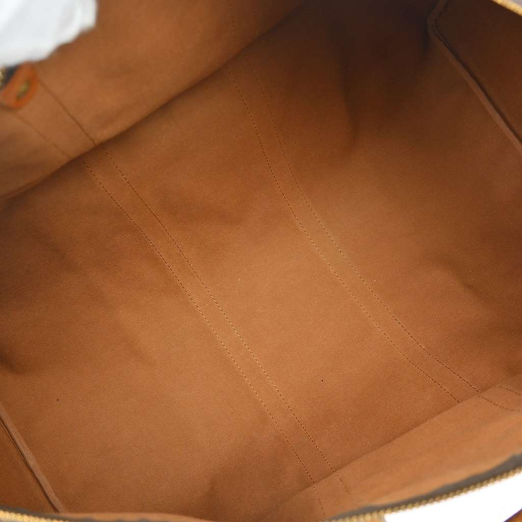 Louis Vuitton Keepall Bag Brown Canvas Fair condition - Inside View