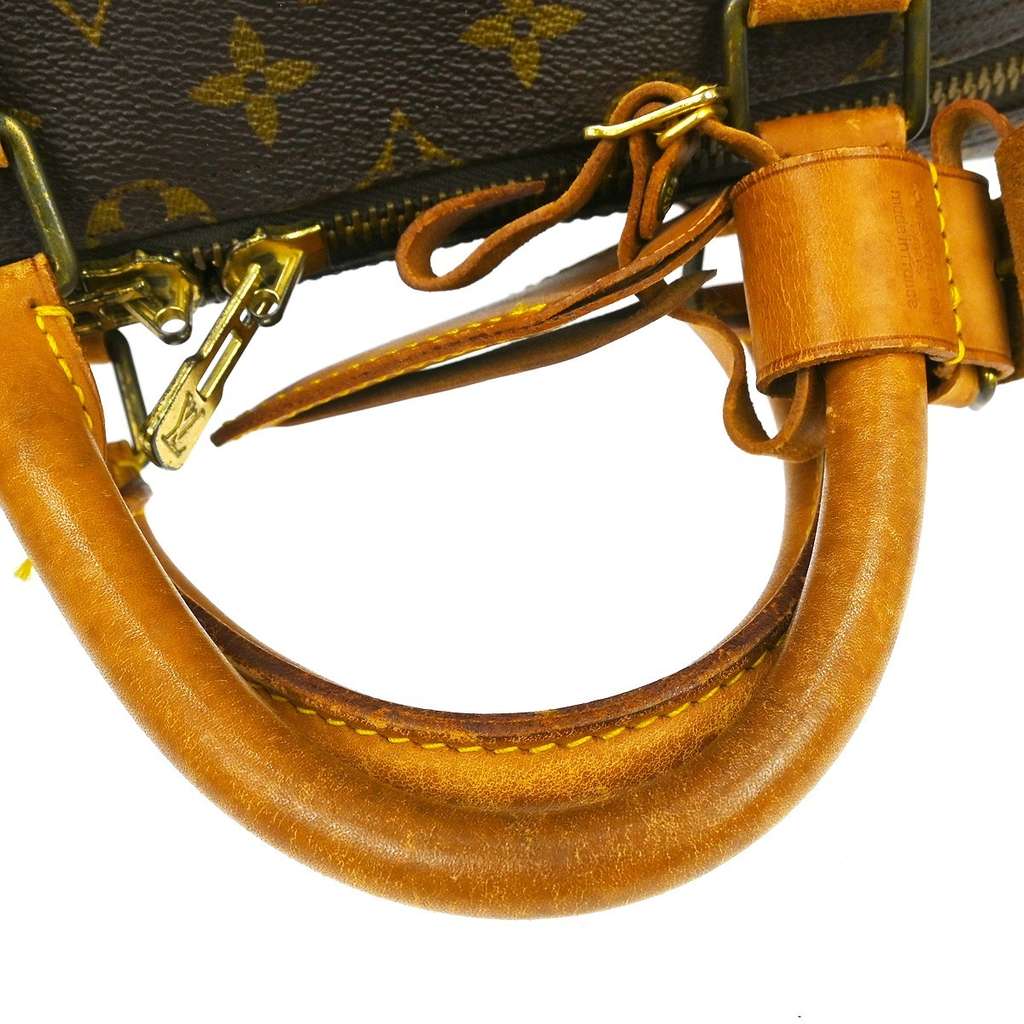 Louis Vuitton Keepall Bag Brown Canvas Fair condition - Box View