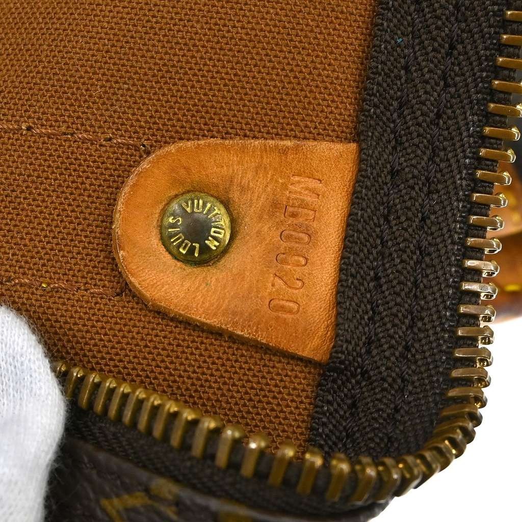 Louis Vuitton Keepall Bag Brown Canvas Fair condition - Box View