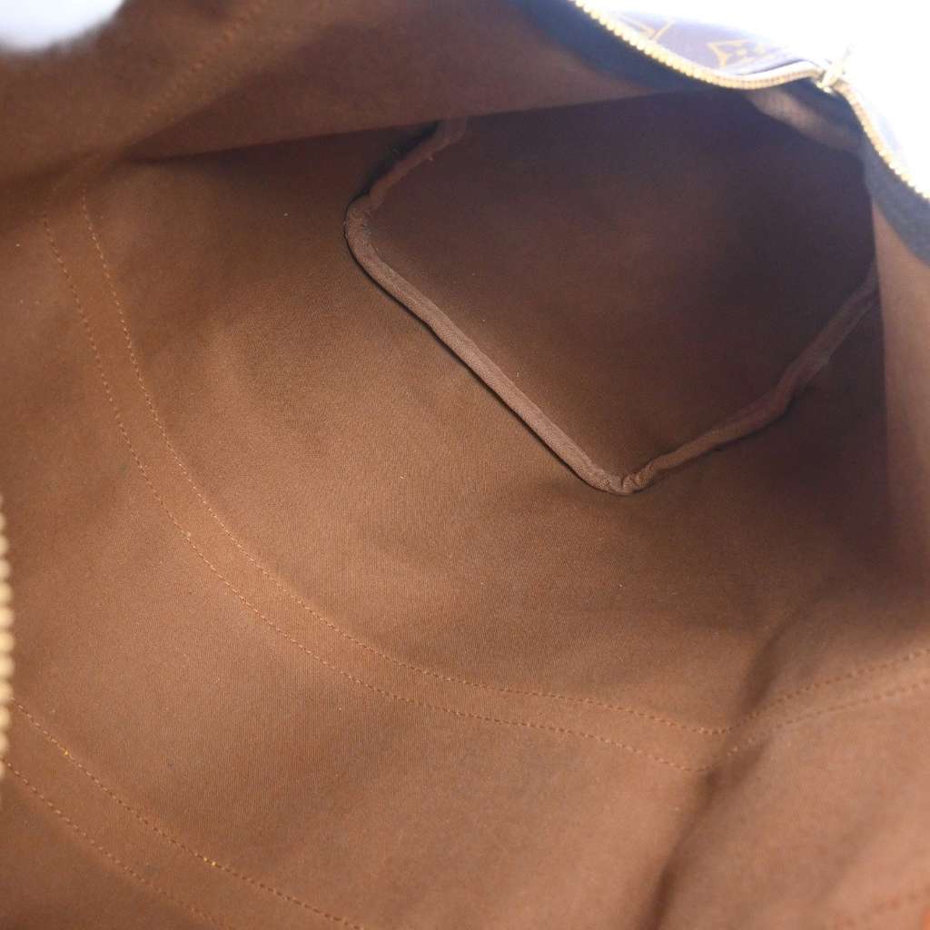 Louis Vuitton Keepall Bag Brown Canvas Fair condition - Inside View