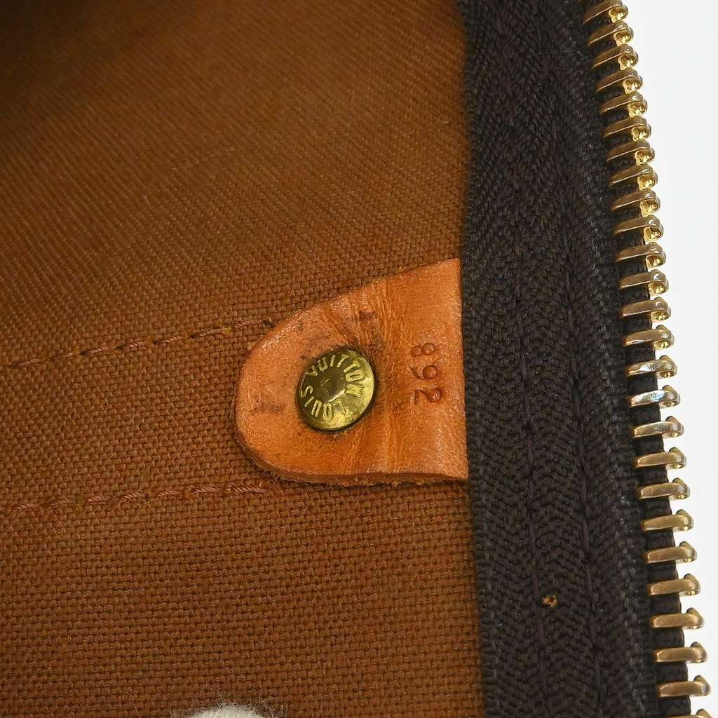 Louis Vuitton Keepall Bag Brown Canvas Fair condition - Box View