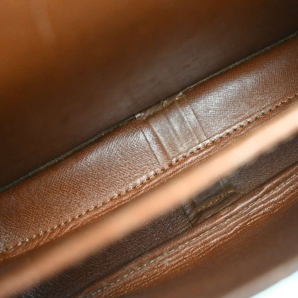 Louis Vuitton Cartouchiere Handbag Brown Canvas Fair condition - Inside View