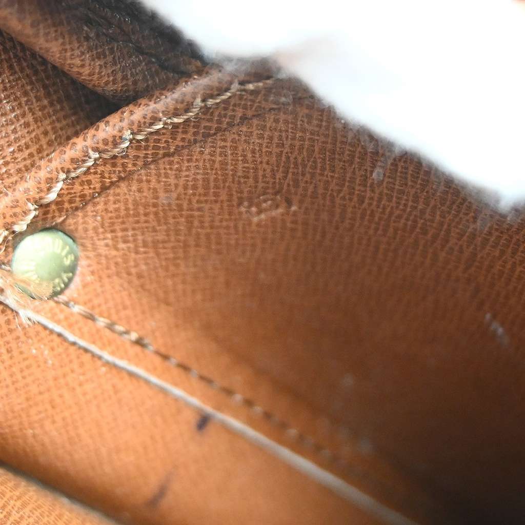 Louis Vuitton Cartouchiere Handbag Brown Canvas Fair condition - Model View