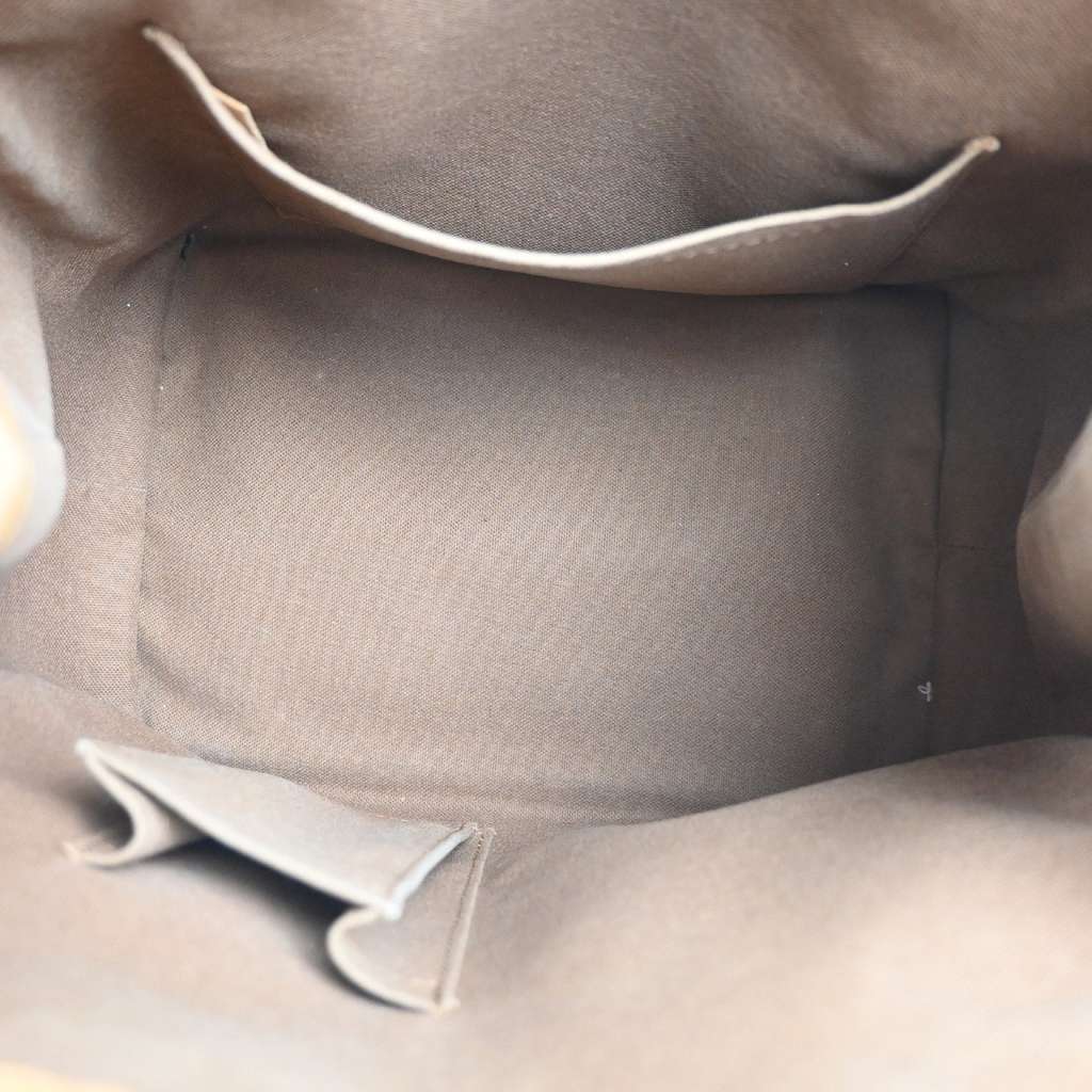 Louis Vuitton Batignolles Handbag Brown Leather Good condition - Box View