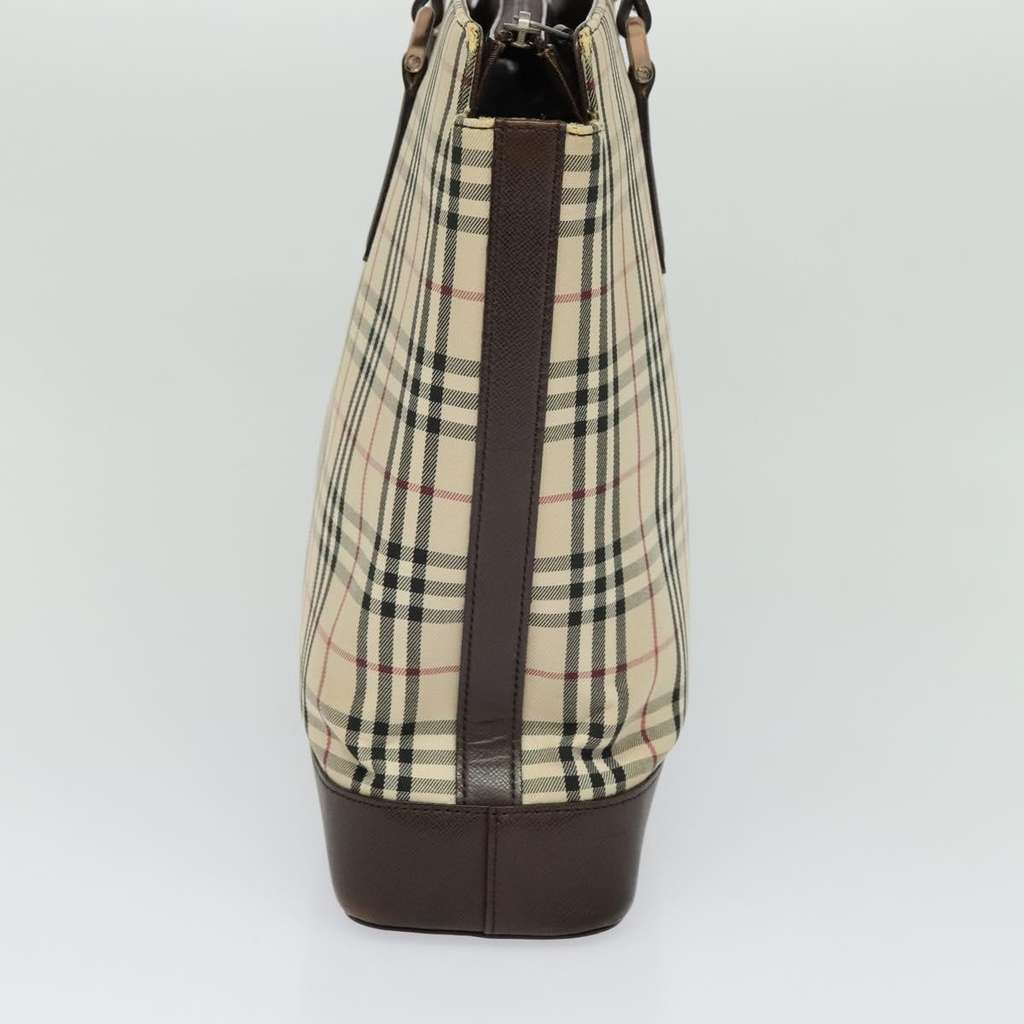 Burberry Nova Check Tote Beige Canvas Good condition - Inside View
