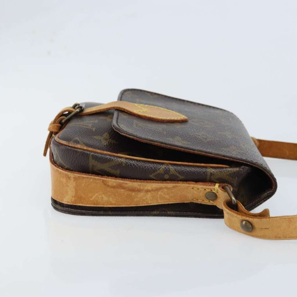 Louis Vuitton Cartouchiere Handbag Brown Canvas Fair condition - Inside View