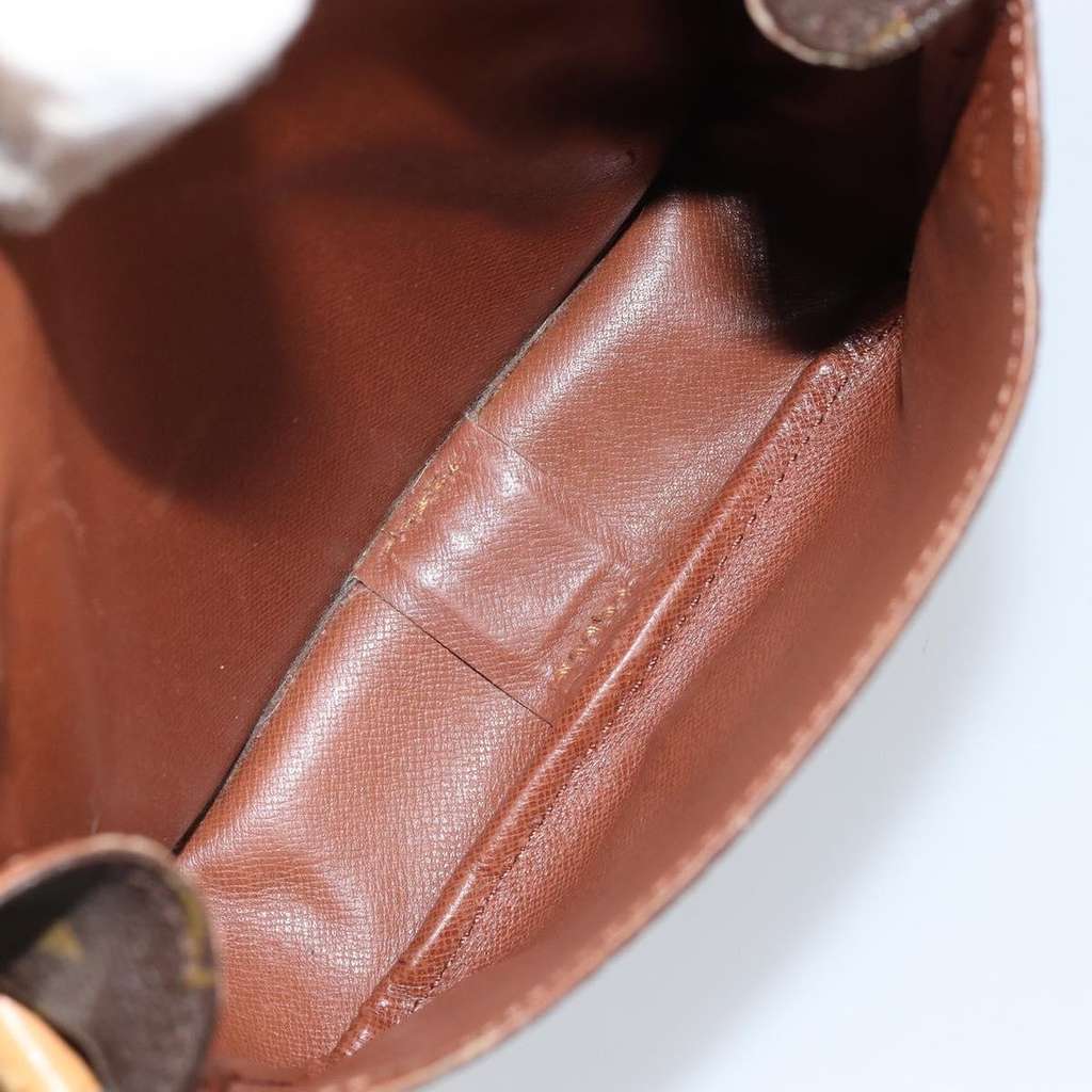 Louis Vuitton Cartouchiere Handbag Brown Canvas Fair condition - Box View