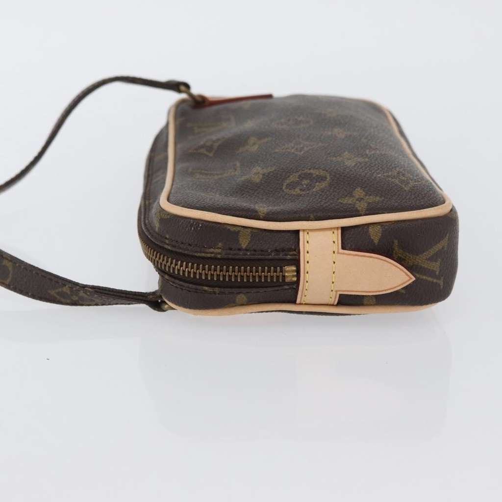 Louis Vuitton Pochette Marly Bandouliere Bag Brown Canvas Good condition - Model View