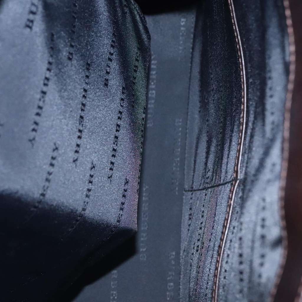 Burberry Nova Check Handbag Beige Canvas Good condition - Box View