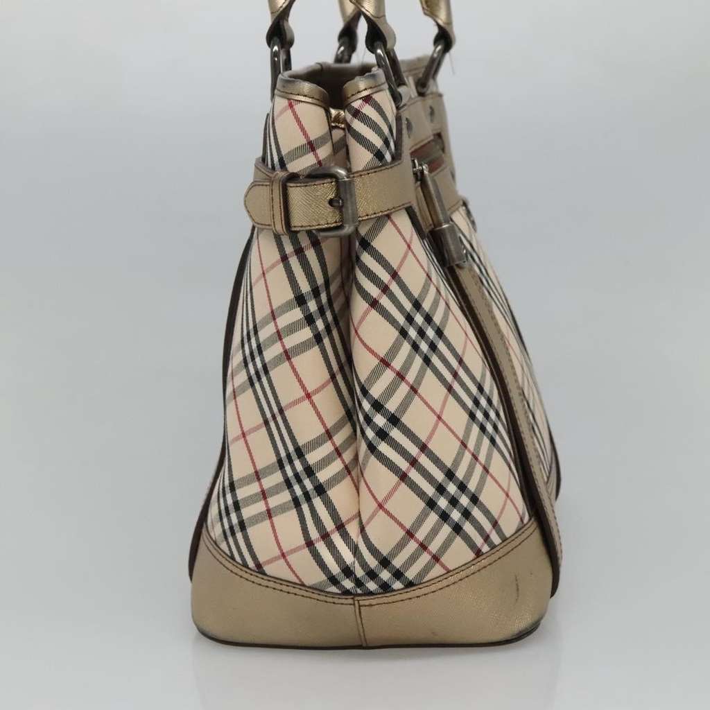 Burberry Nova Check Tote Beige Canvas Good condition - Inside View