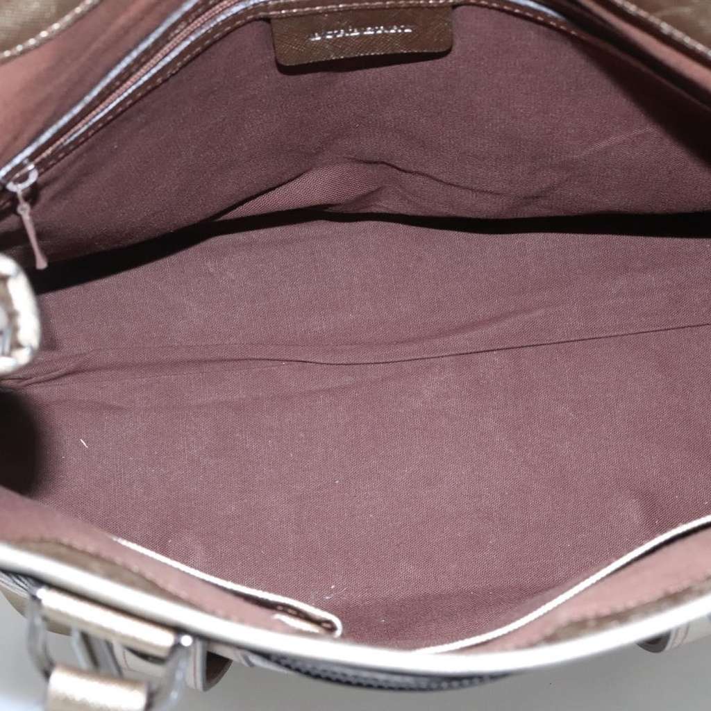 Burberry Nova Check Tote Beige Canvas Good condition - Box View