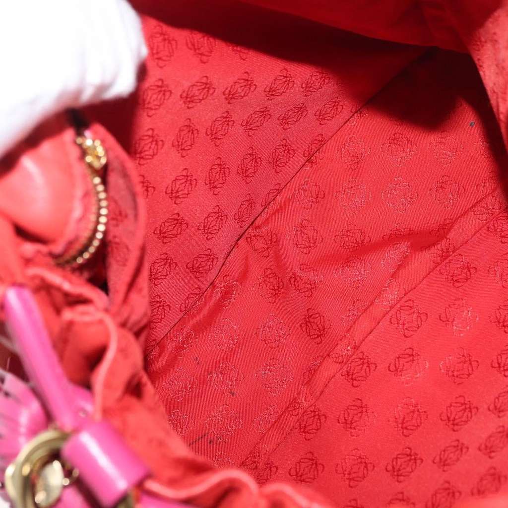 Loewe Flamenco Bag Orange Leather Good condition - Box View