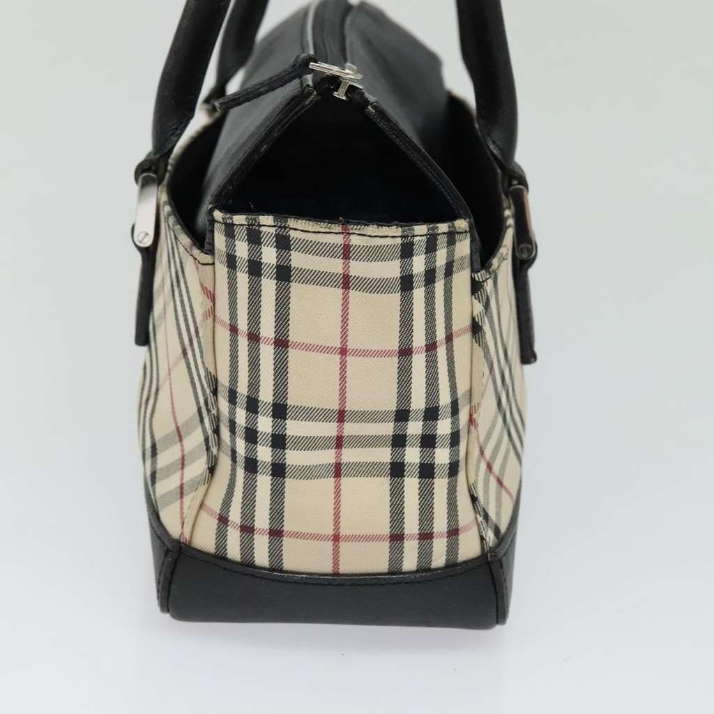 Burberry Nova Check Handbag Beige Canvas Good condition - Inside View
