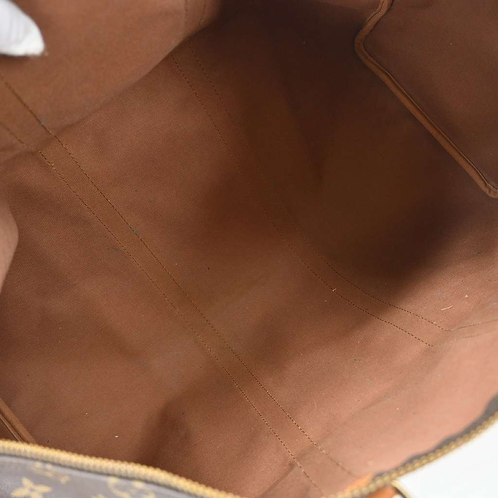 Louis Vuitton Keepall Bag Brown Canvas Fair condition - Inside View