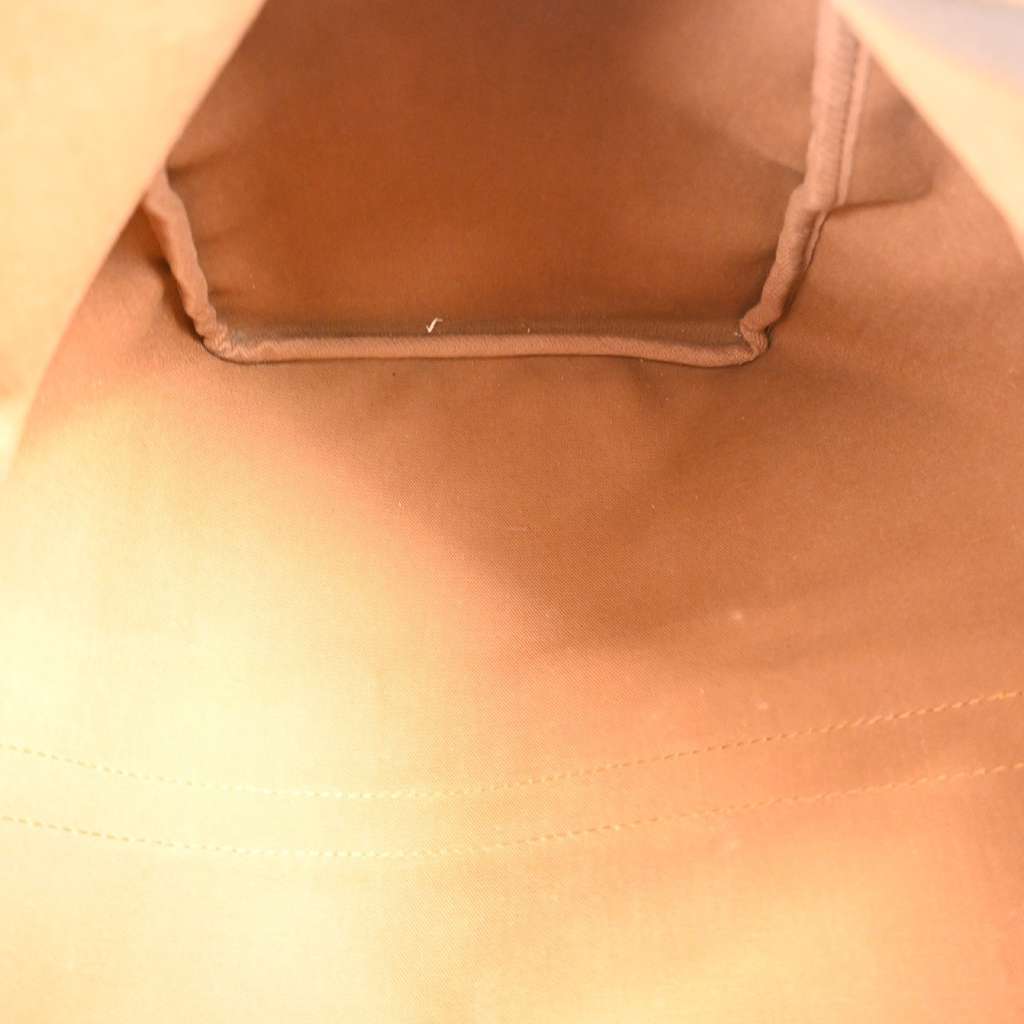 Louis Vuitton Keepall Bag Brown Canvas Fair condition - Inside View