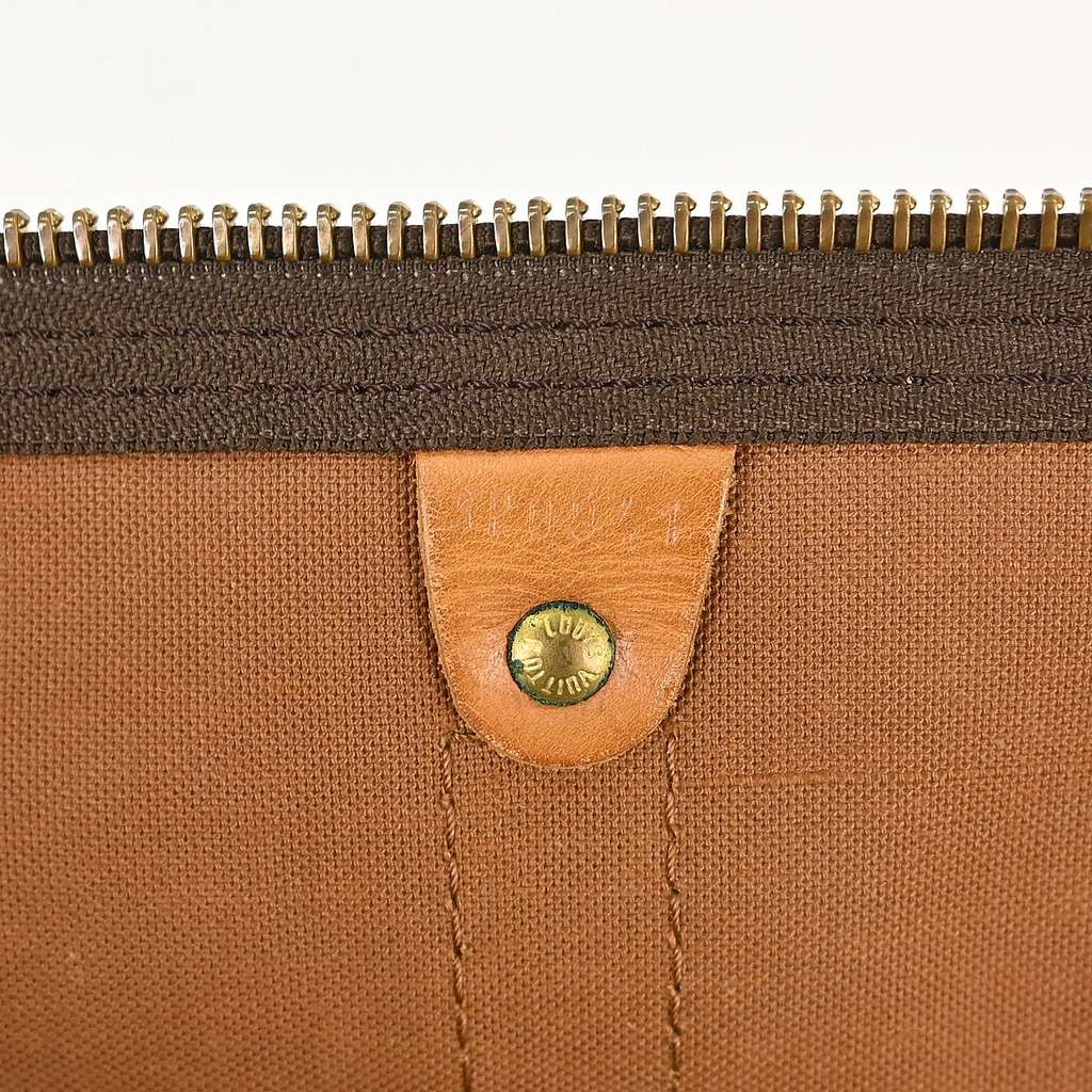 Louis Vuitton Keepall Bag Brown Canvas Fair condition - Box View