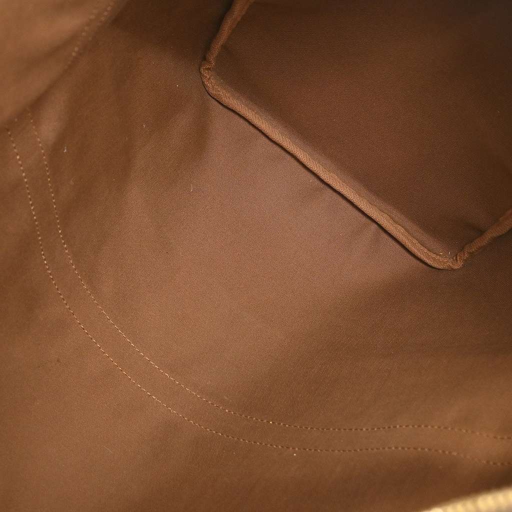 Louis Vuitton Keepall Bag Brown Canvas Fair condition - Inside View