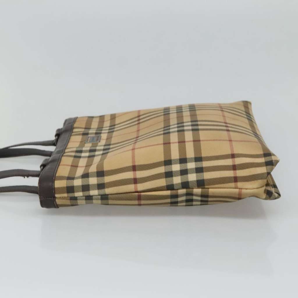 Burberry Nova Check Tote Beige Canvas Fair condition - Inside View