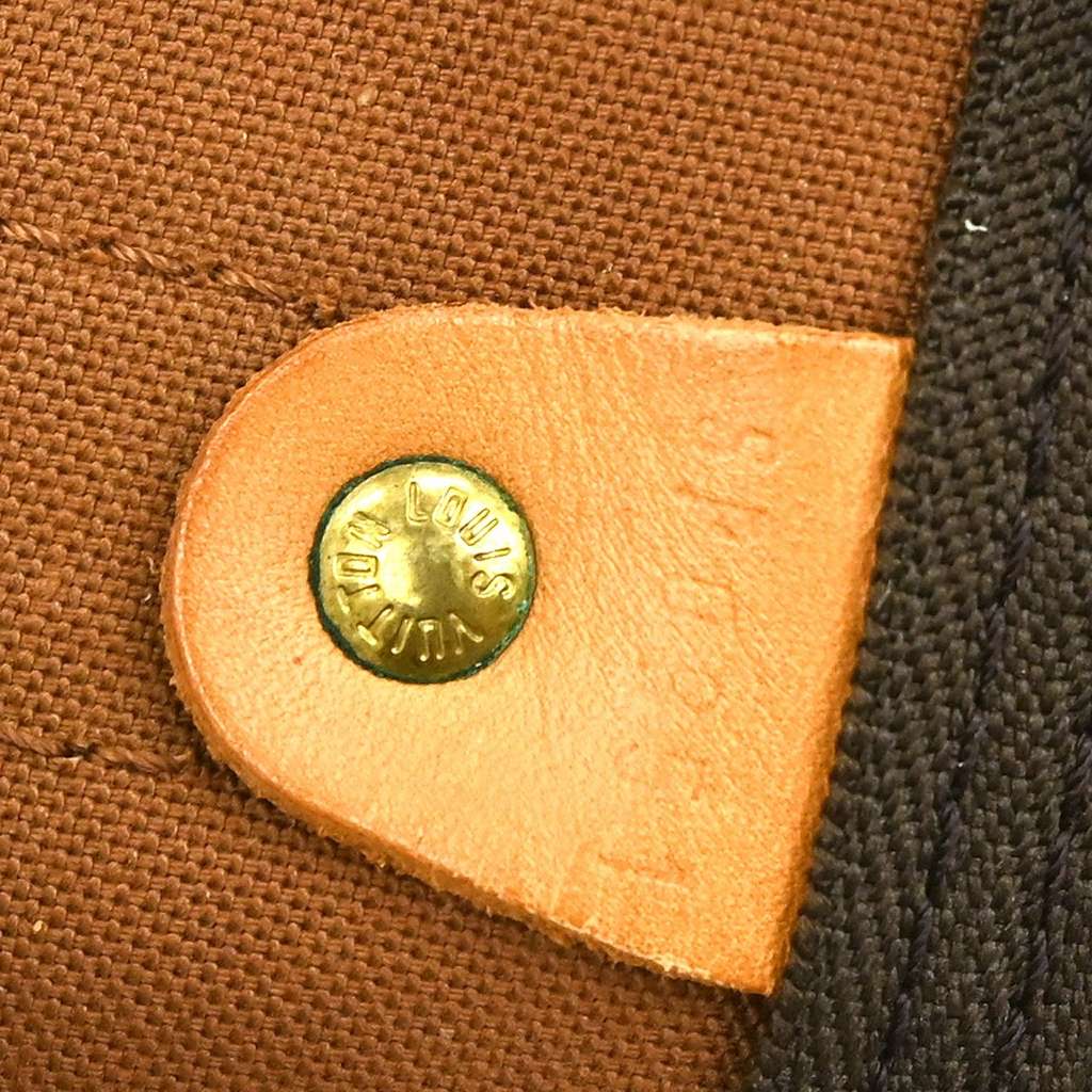 Louis Vuitton Keepall Bag Brown Canvas Fair condition - Box View