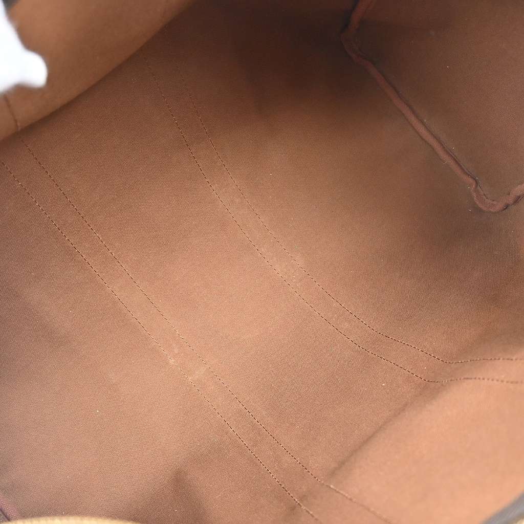 Louis Vuitton Keepall Bag Brown Canvas Fair condition - Inside View