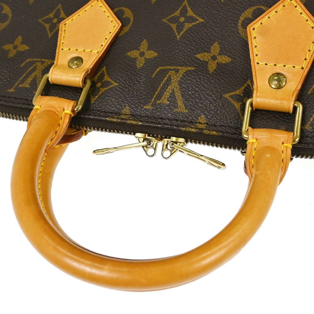 Louis Vuitton Alma Handbag Brown Canvas Good condition - Inside View