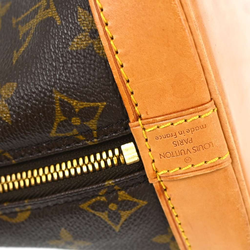 Louis Vuitton Alma Handbag Brown Canvas Good condition - Box View