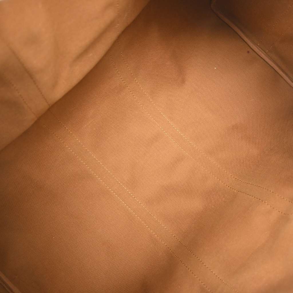Louis Vuitton Keepall Bag Brown Canvas Fair condition - Inside View