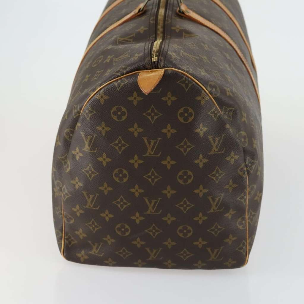 Louis Vuitton Keepall Bag Brown Canvas Fair condition - Inside View