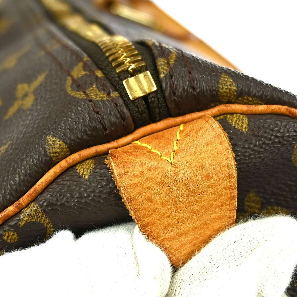 Louis Vuitton Keepall Bag Brown Canvas Fair condition - Box View