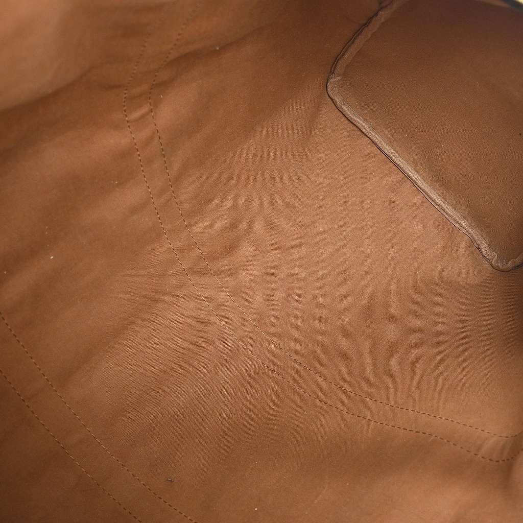 Louis Vuitton Keepall Bag Brown Canvas Fair condition - Inside View