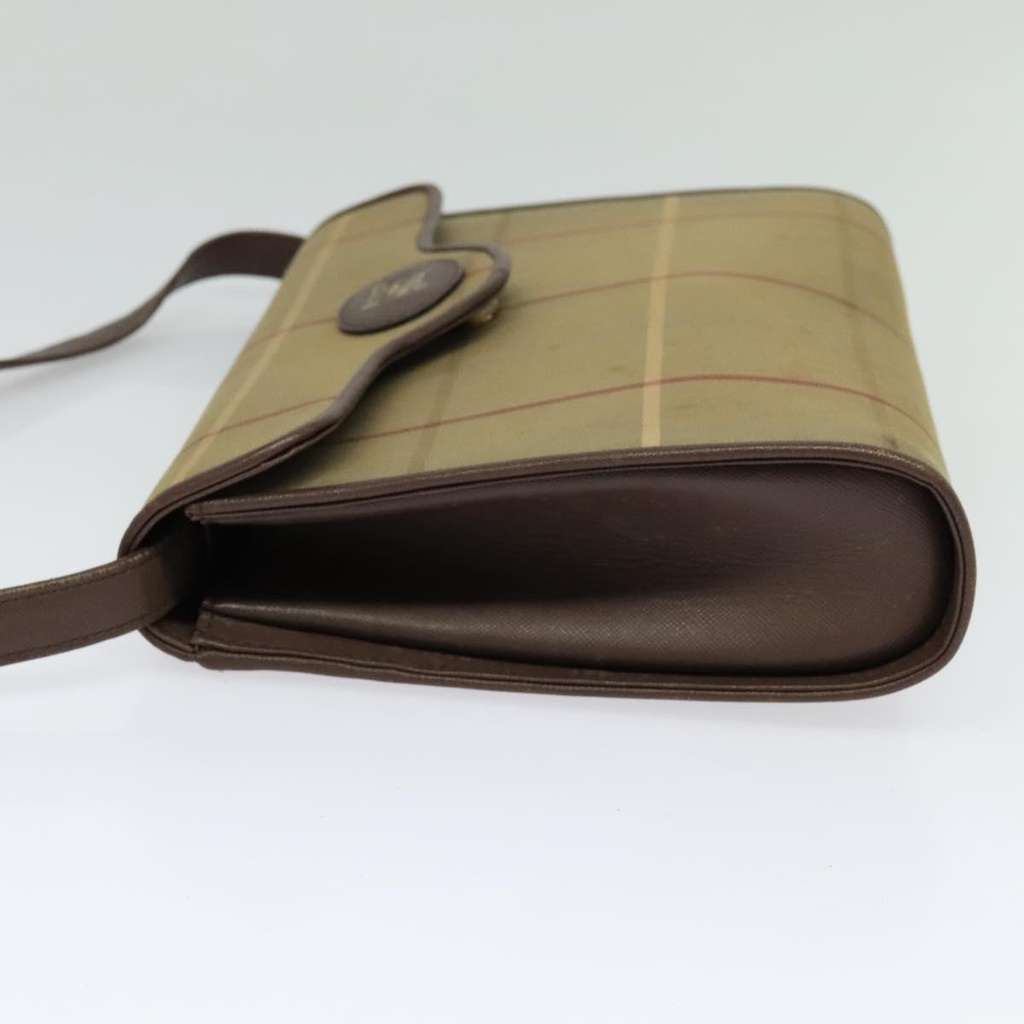 Burberry Nova check Shoulder bag Beige Canvas Fair condition - Inside View