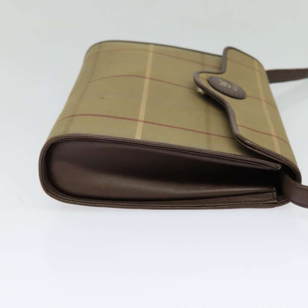 Burberry Nova check Shoulder bag Beige Canvas Fair condition - Model View
