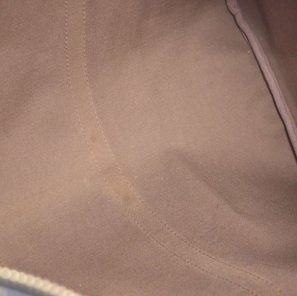 Louis Vuitton Keepall Bag Brown Canvas Fair condition - Inside View