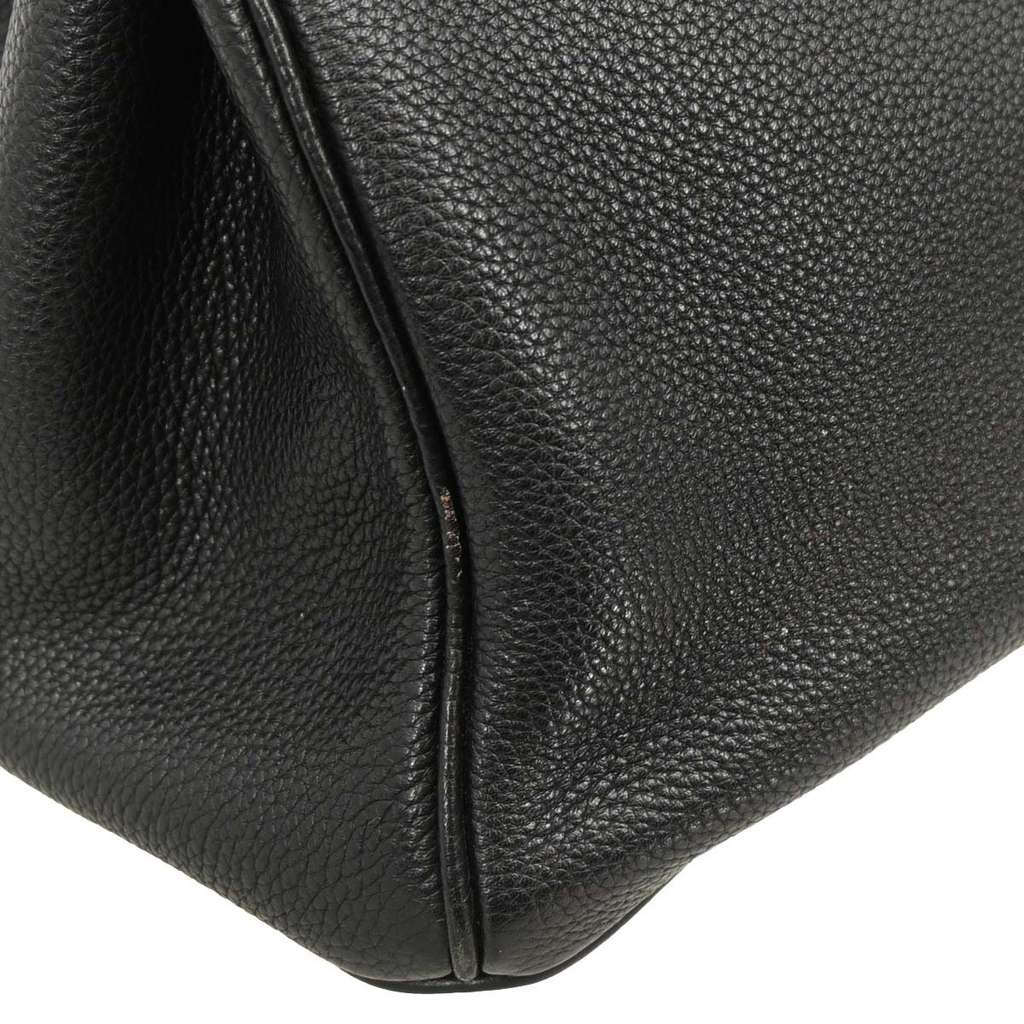 Hermès Birkin Handbag Black Leather Never worn - Inside View