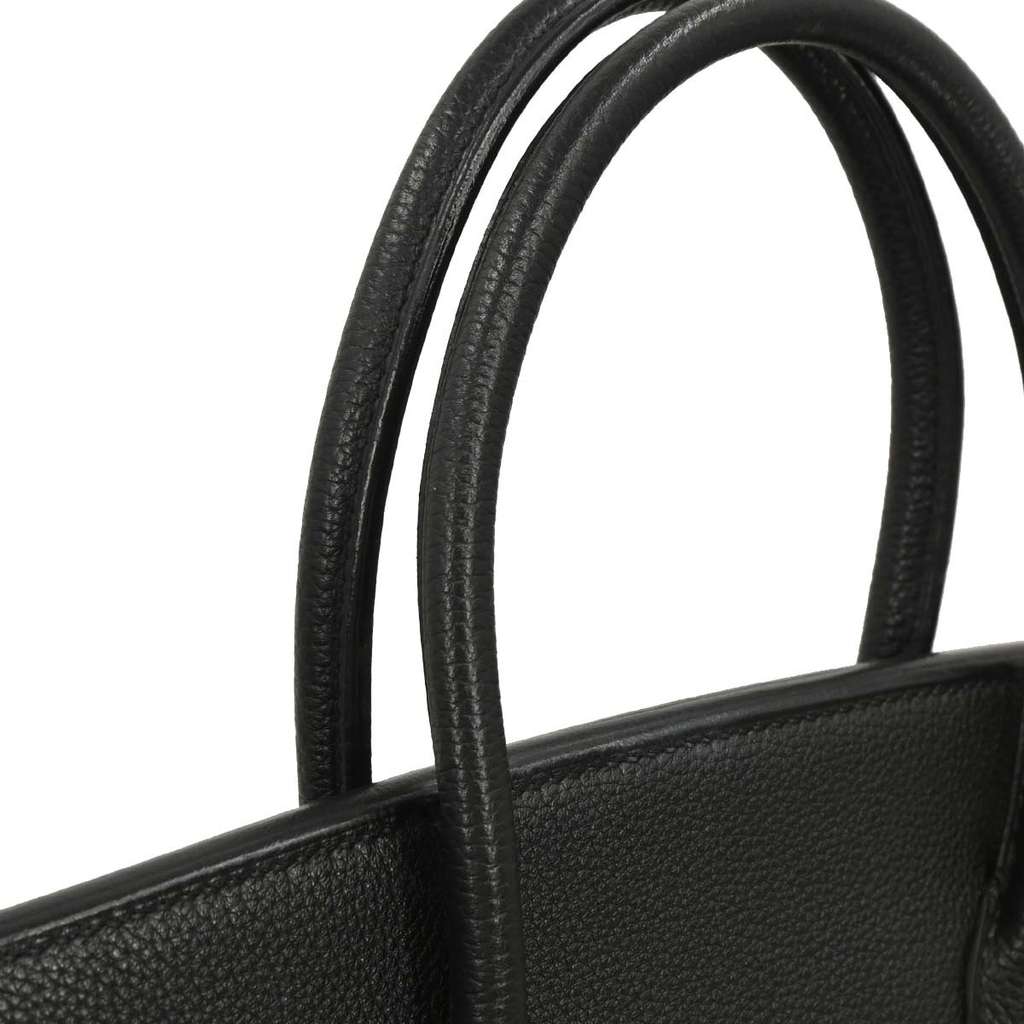 Hermès Birkin Handbag Black Leather Never worn - Model View