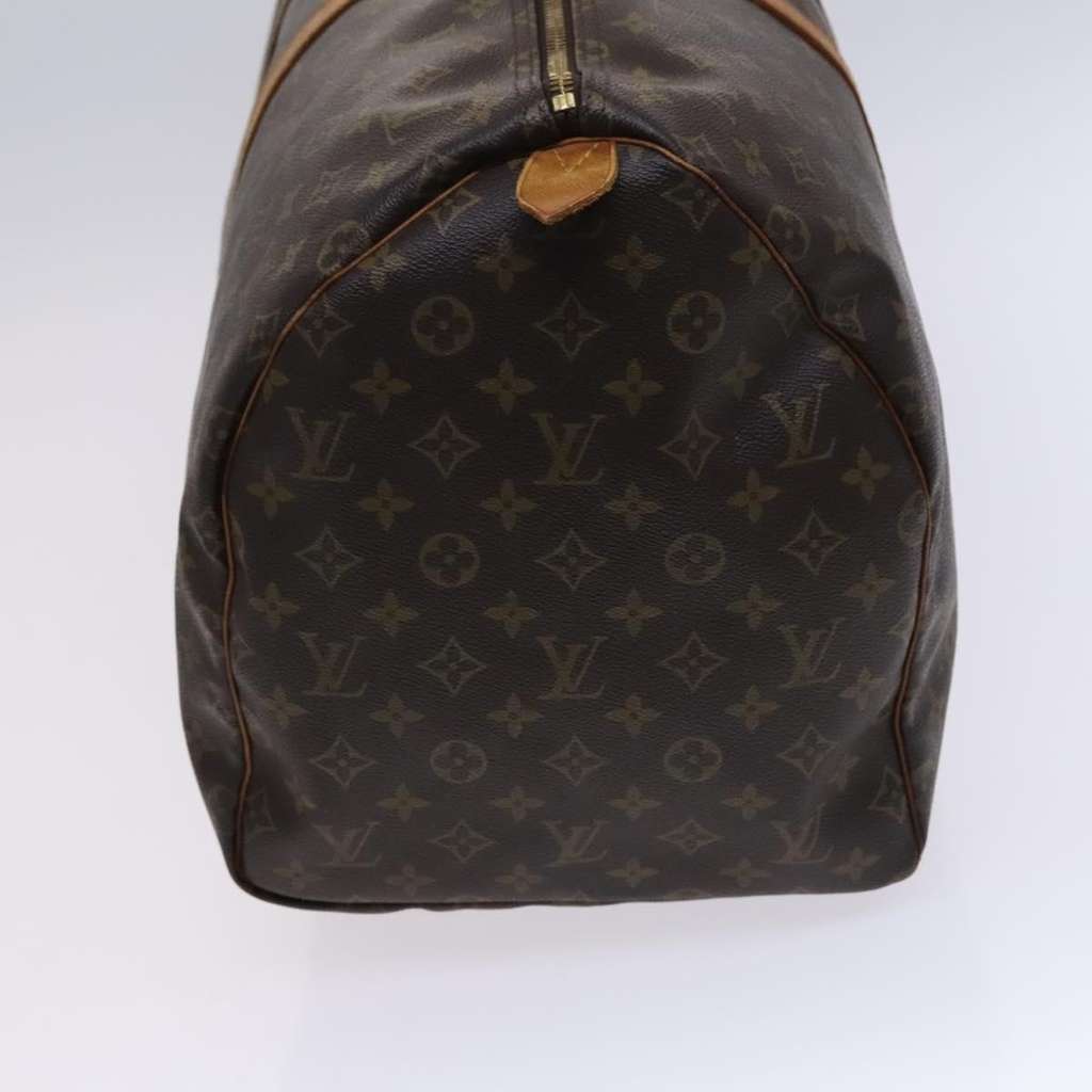 Louis Vuitton Keepall Bag Brown Canvas Fair condition - Inside View