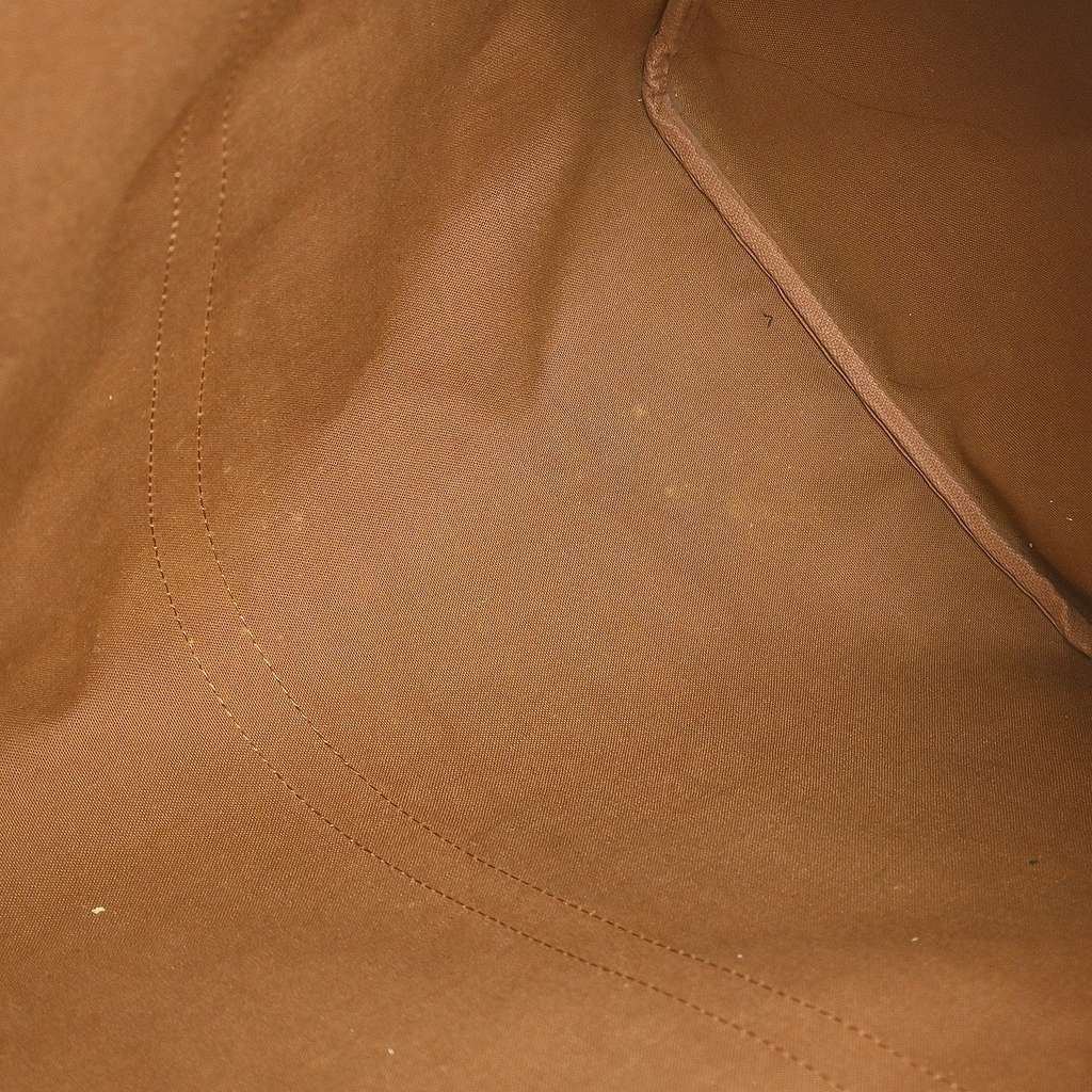 Louis Vuitton Keepall Bag Brown Canvas Fair condition - Inside View