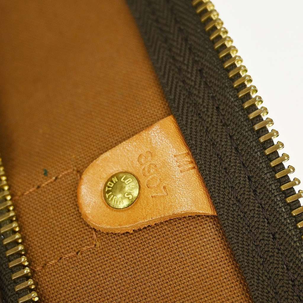Louis Vuitton Keepall Bag Brown Canvas Fair condition - Box View