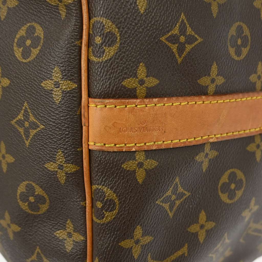 Louis Vuitton Keepall Bag Brown Canvas Fair condition - Box View