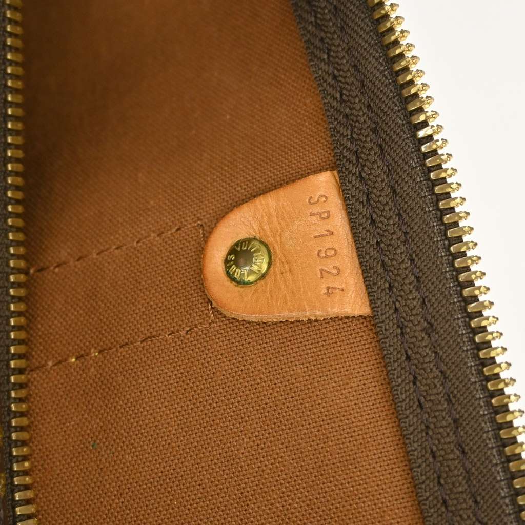 Louis Vuitton Keepall Bag Brown Canvas Fair condition - Box View