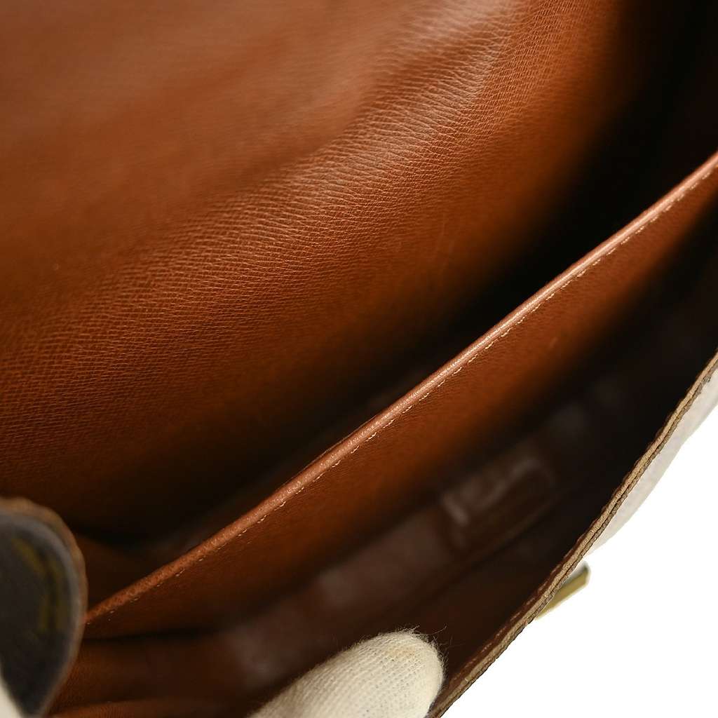 Louis Vuitton Cartouchiere Handbag Brown Canvas Fair condition - Inside View