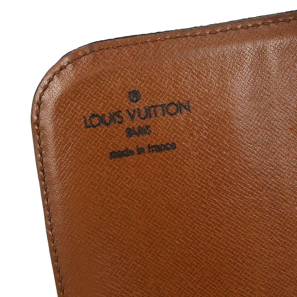 Louis Vuitton Cartouchiere Handbag Brown Canvas Fair condition - Model View