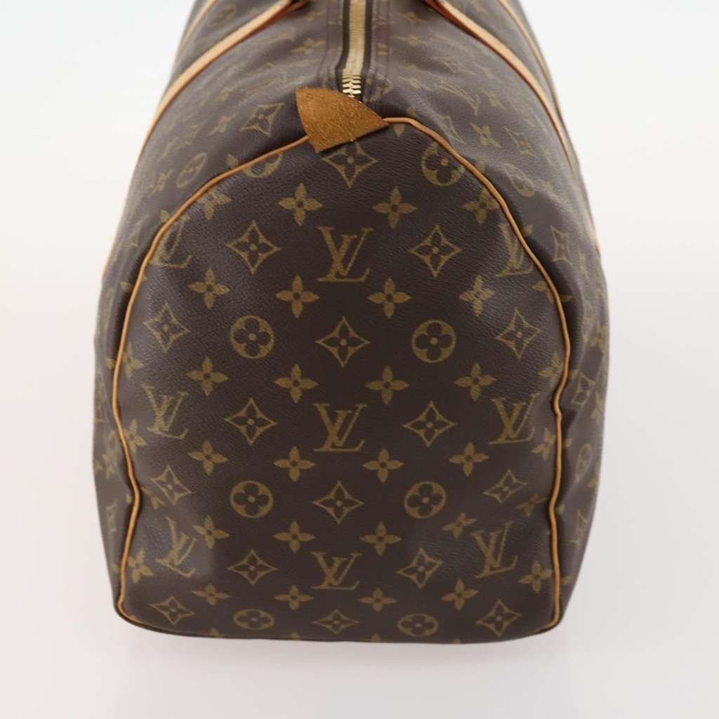 Louis Vuitton Keepall Bag Brown Canvas Good condition - Model View