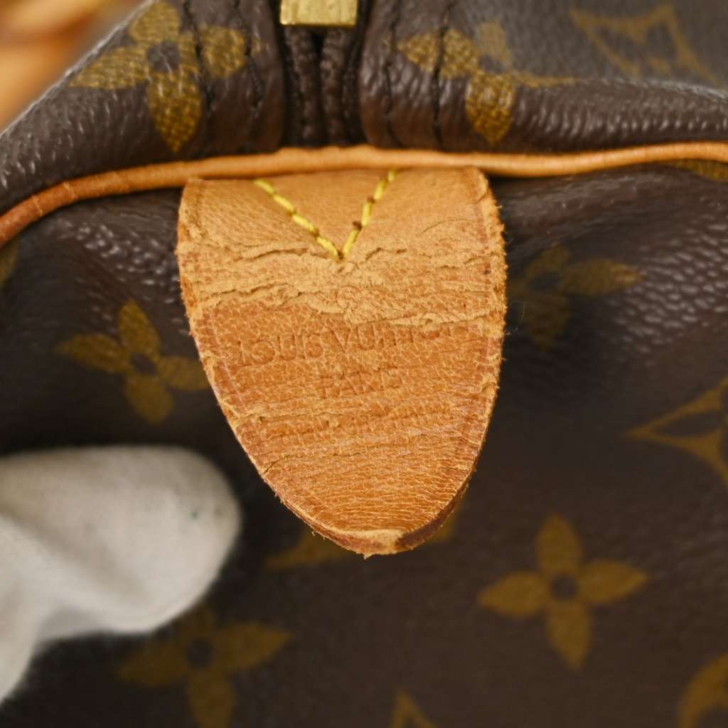 Louis Vuitton Keepall Bag Brown Canvas Fair condition - Box View