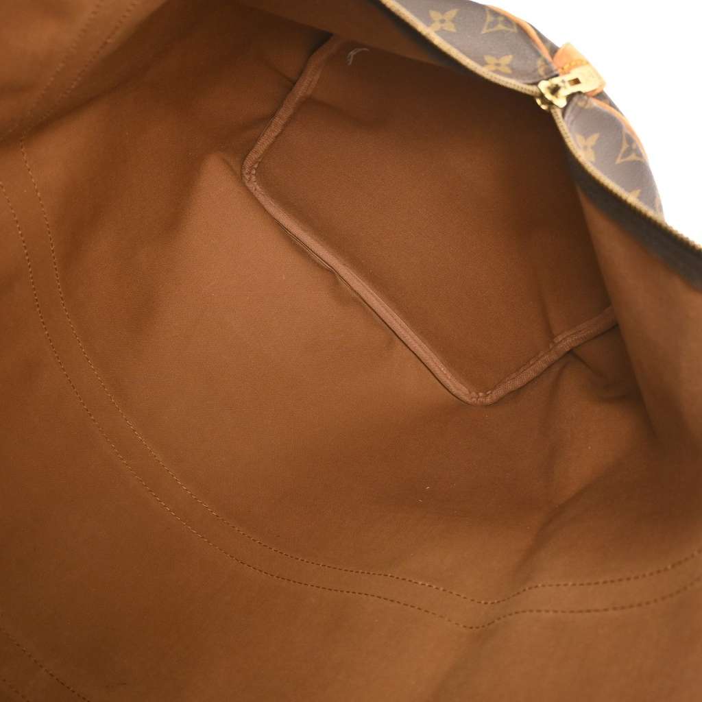 Louis Vuitton Keepall Bag Brown Canvas Fair condition - Inside View